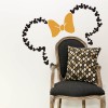 LIttle Mouse Wall Decals with Bowknot and Customized Name